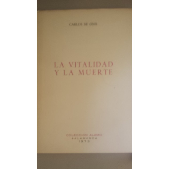 La Vitalidad y la Muerte